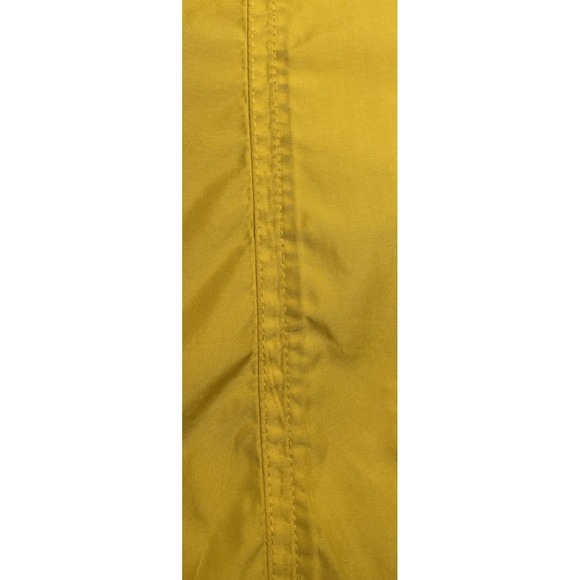Lauren Ralph Lauren Women's Yellow Utility Jacket ๐ Snap Front - Large *Flaw* - Picture 15 of 16